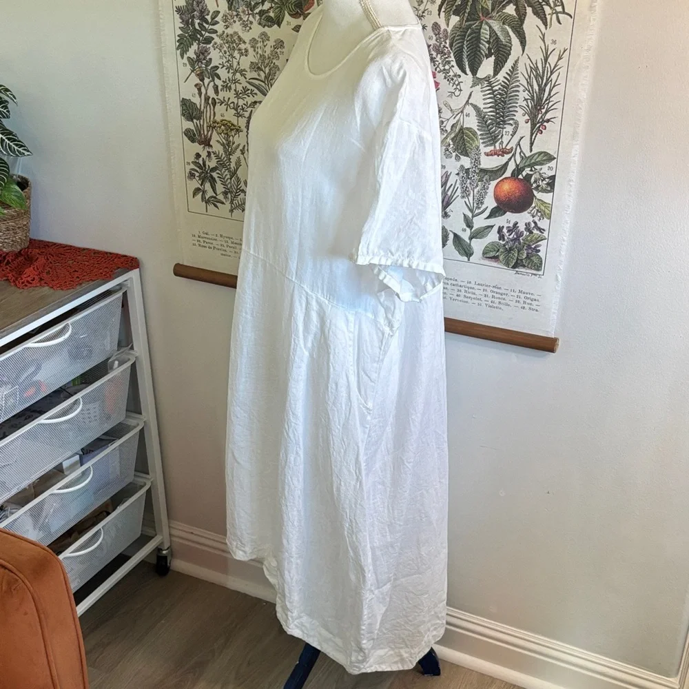 bryn Walker White Midi Dress large - Picture 6 of 10